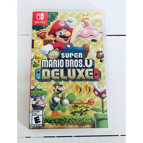 Super Mario Bros. U Deluxe Video Game for Nintendo Switch - Picture 1 of 2